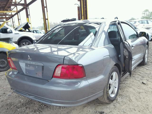 4A3AA46G92E059919 - 2002 MITSUBISHI GALANT ES GRAY photo 4