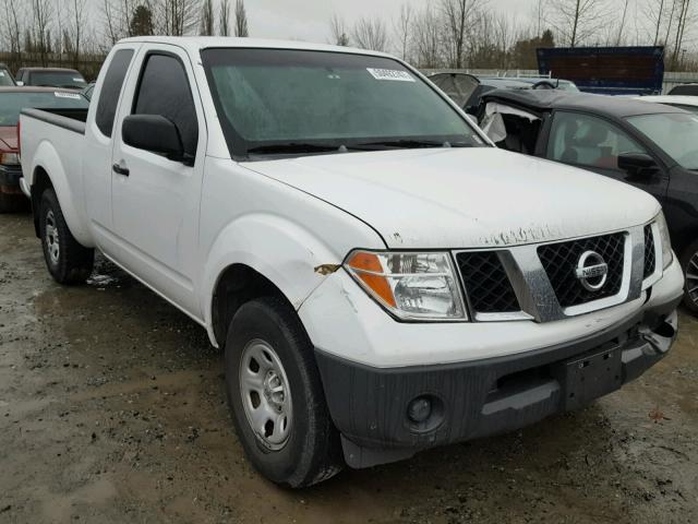 1N6BD06T97C461427 - 2007 NISSAN FRONTIER K WHITE photo 1