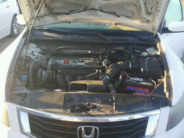 1HGCP2F73AA077371 - 2010 HONDA ACCORD EX 白色 照片 7