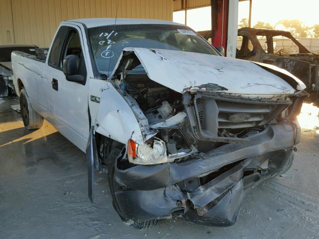 1FTRF12W95NB08267 - 2005 FORD F150 WHITE photo 1