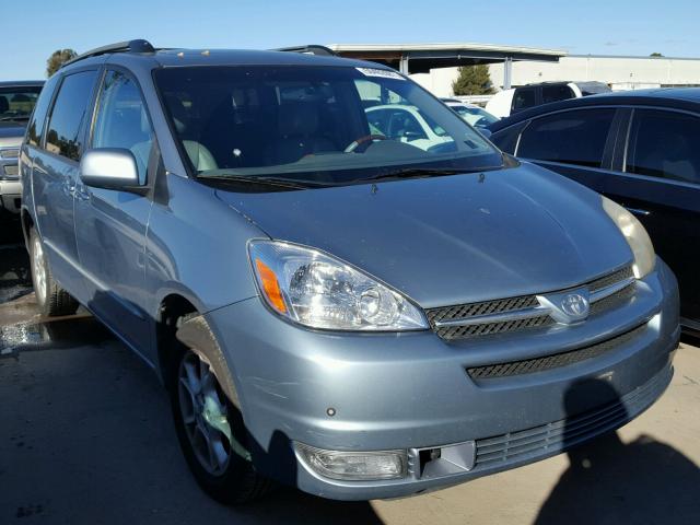 5TDBA22C85S038332 - 2005 TOYOTA SIENNA XLE BLUE photo 1