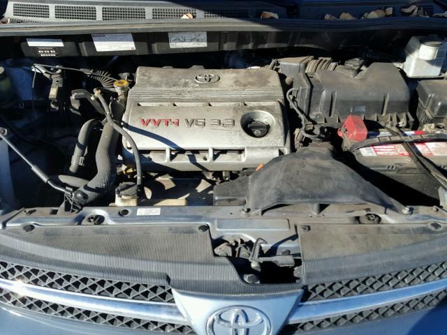 5TDBA22C85S038332 - 2005 TOYOTA SIENNA XLE BLUE photo 7