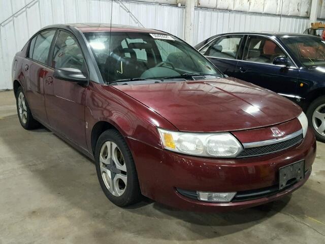 1G8AL52F73Z149980 - 2003 SATURN ION LEVEL BURGUNDY photo 1