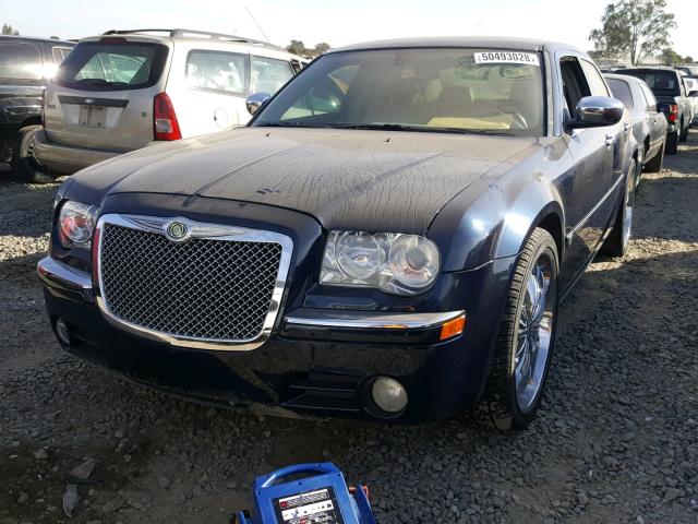 2C3KA63HX6H423865 - 2006 CHRYSLER 300C BLUE photo 2