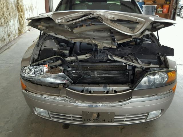 1LNHM87A22Y705791 - 2002 LINCOLN LS TAN photo 9