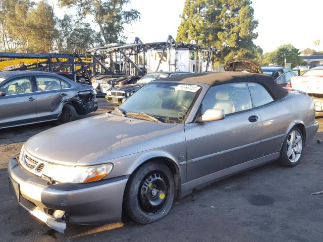 YS3DF78K137009261 - 2003 SAAB 9-3 SE GRAY photo 2