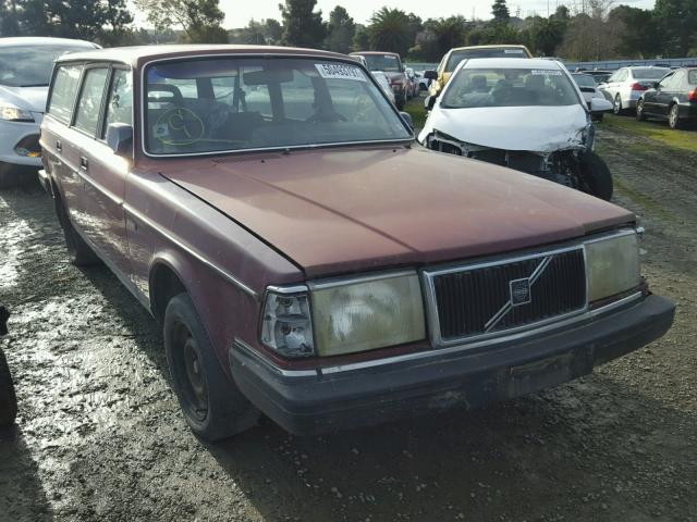 YV1AA885XL1851294 - 1990 VOLVO 240 BASE RED photo 1