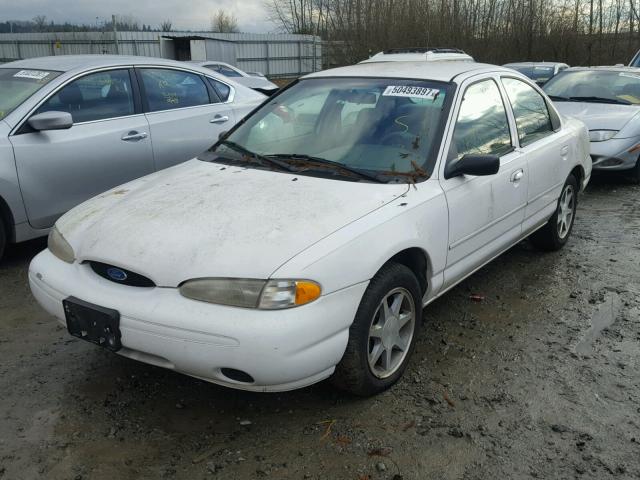 1FALP6533VK155576 - 1997 FORD CONTOUR BA WHITE photo 2