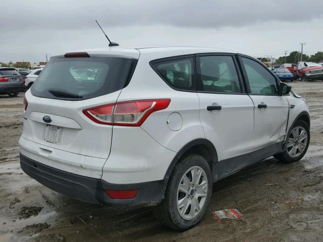 1FMCU0F74EUB10843 - 2014 FORD ESCAPE S WHITE photo 4