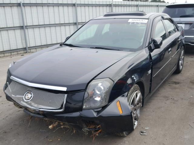 1G6DN56S750122552 - 2005 CADILLAC CTS-V BLACK photo 2