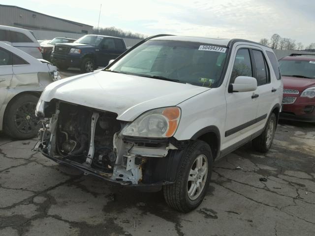 SHSRD78804U227266 - 2004 HONDA CR-V EX WHITE photo 2