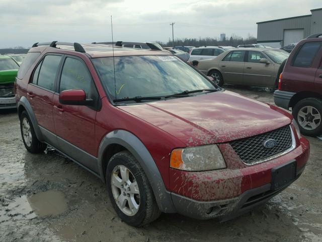 1FMDK02195GA50374 - 2005 FORD FREESTYLE RED photo 1