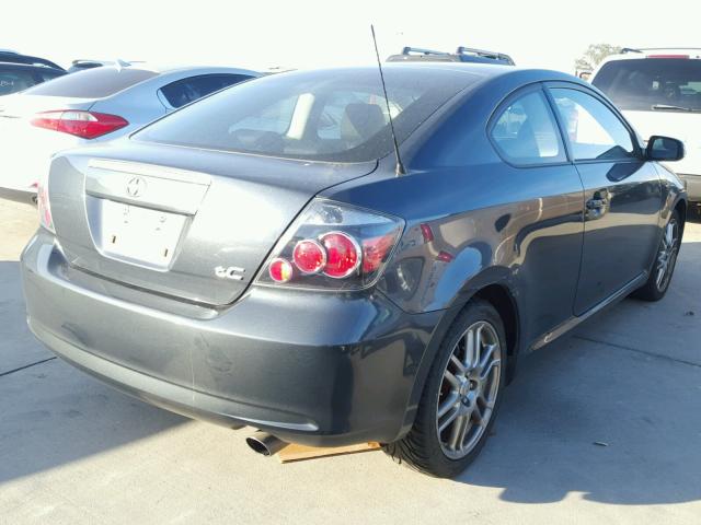 JTKDE167580235933 - 2008 TOYOTA SCION GRAY photo 4