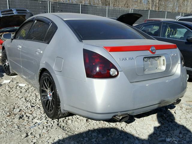 1N4BA41E55C822893 - 2005 NISSAN MAXIMA SE SILVER photo 3