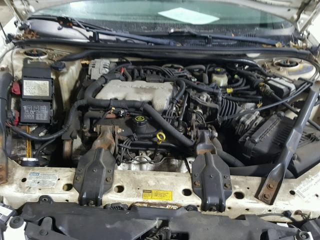 2G1WF52E619260126 - 2001 CHEVROLET IMPALA WHITE photo 7