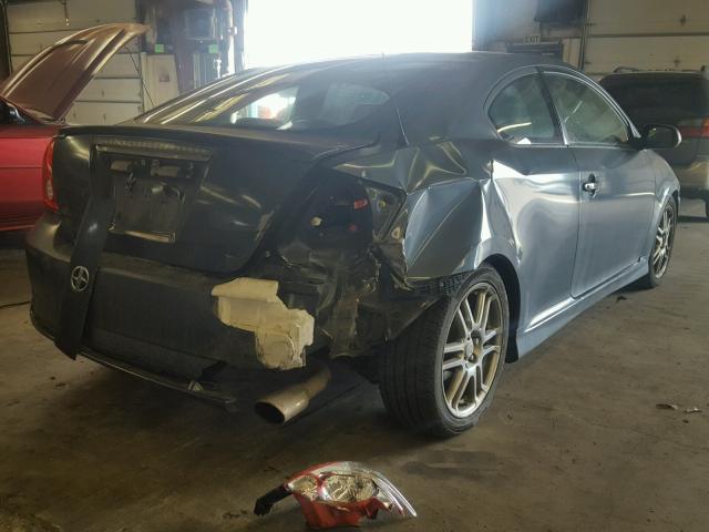 JTKDE177850015597 - 2005 TOYOTA SCION TC ნაცრისფერი ფოტო 4