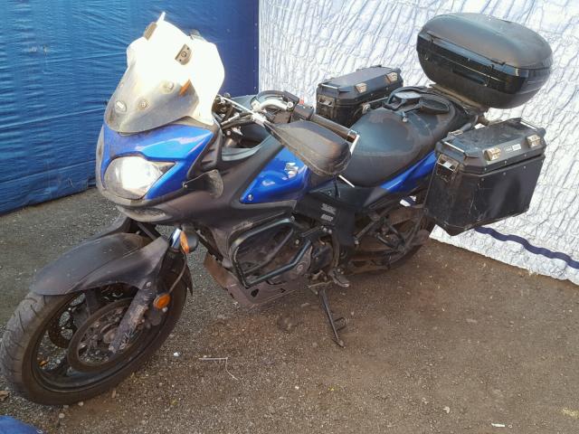 JS1VP56A5D2101389 - 2013 SUZUKI DL650 A BLUE photo 2