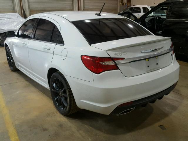 1C3CCBBG0EN164261 - 2014 CHRYSLER 200 TOURIN WHITE photo 3