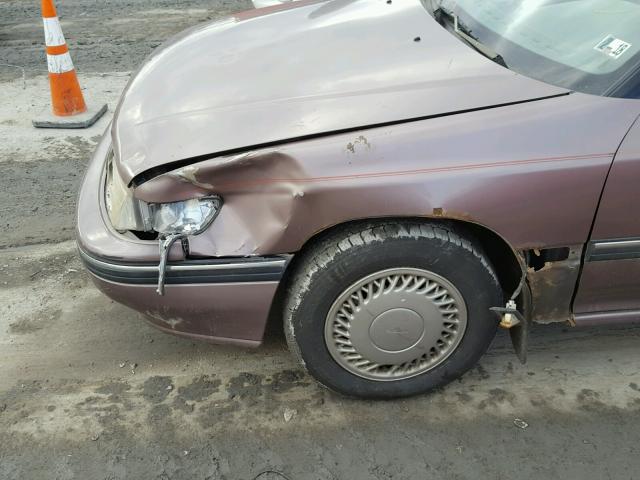 4S3BJ6323N9908676 - 1992 SUBARU LEGACY L BROWN photo 9