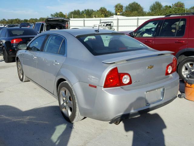 1G1ZH57B29F147962 - 2009 CHEVROLET MALIBU 1LT SILVER photo 3