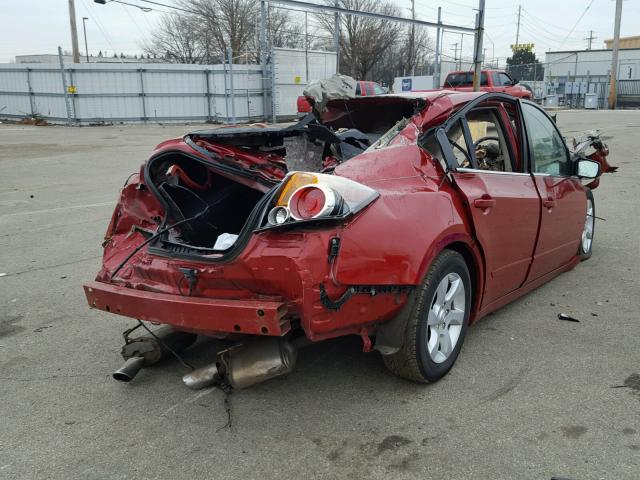 1N4AL21E89C157195 - 2009 NISSAN ALTIMA 2.5 RED photo 4