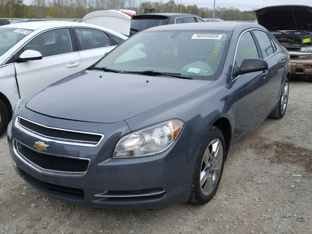 1G1ZG57B494148271 - 2009 CHEVROLET MALIBU LS ნაცრისფერი ფოტო 2