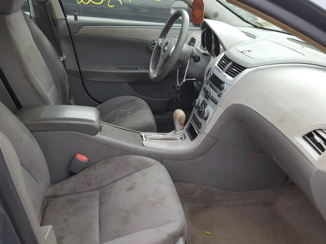 1G1ZG57B494148271 - 2009 CHEVROLET MALIBU LS ნაცრისფერი ფოტო 5