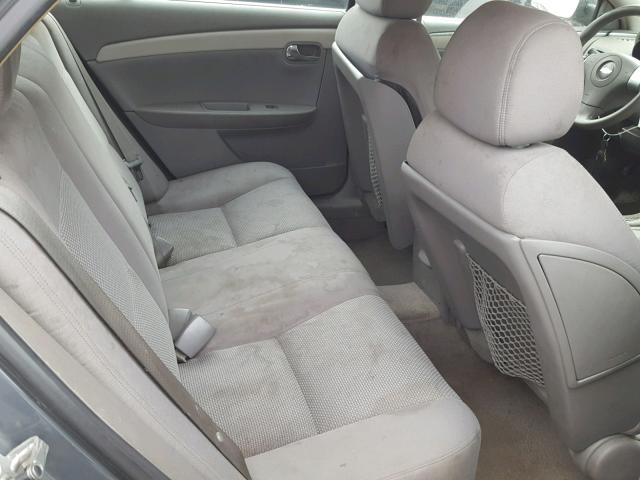1G1ZG57B494148271 - 2009 CHEVROLET MALIBU LS ნაცრისფერი ფოტო 6