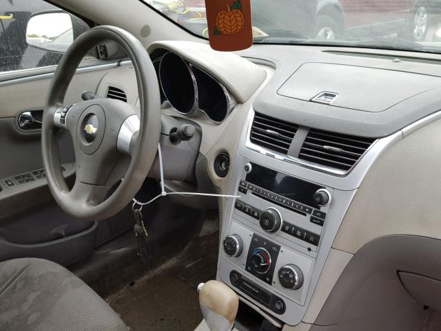 1G1ZG57B494148271 - 2009 CHEVROLET MALIBU LS ნაცრისფერი ფოტო 9