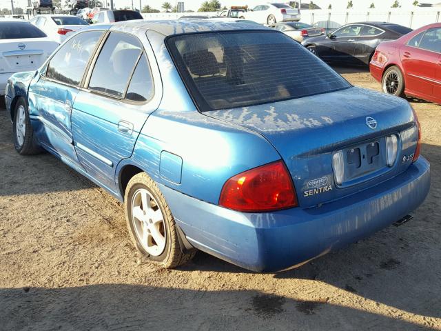 3N1AB51A34L737983 - 2004 NISSAN SENTRA 2.5 TURQUOISE photo 3