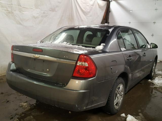 1G1ZS51FX6F131730 - 2006 CHEVROLET MALIBU LS GRAY photo 4