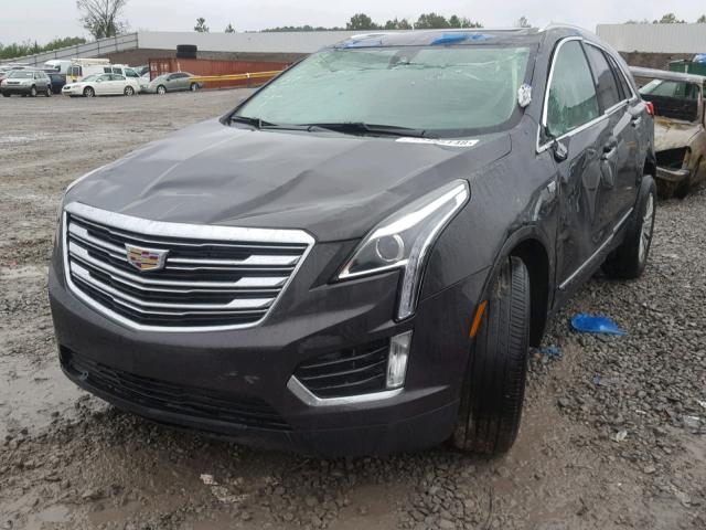 1GYKNBRS9HZ296101 - 2017 CADILLAC XT5 LUXURY BLACK photo 2