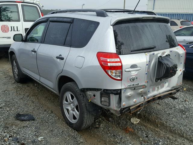 2T3BF4DV3BW096242 - 2011 TOYOTA RAV4 SILVER photo 3