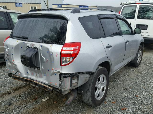 2T3BF4DV3BW096242 - 2011 TOYOTA RAV4 SILVER photo 4