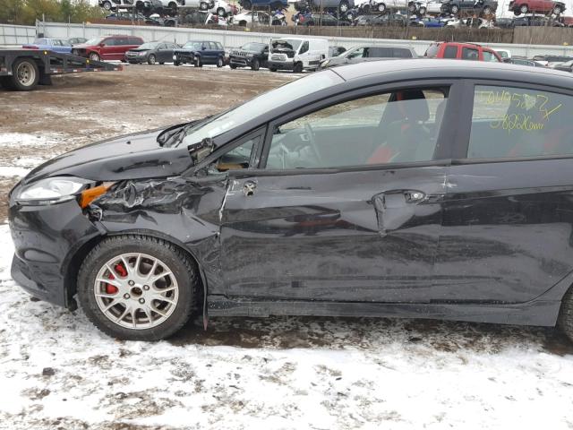 3FADP4GX8EM177493 - 2014 FORD FIESTA ST BLACK photo 9