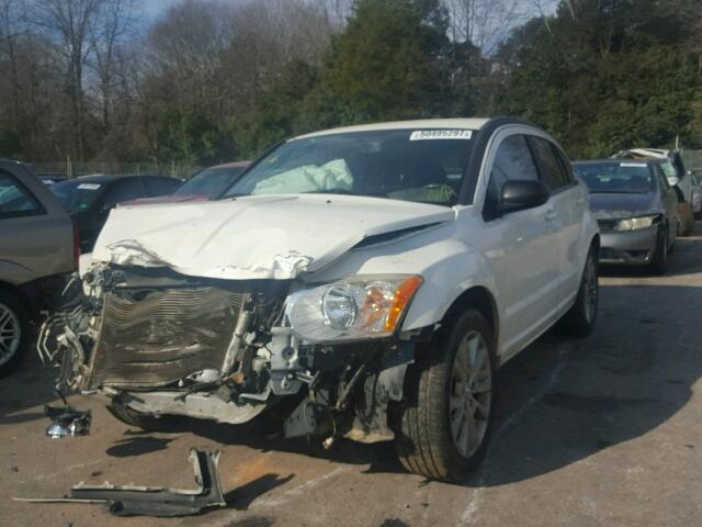 1B3CB5HA8AD584435 - 2010 DODGE CALIBER HE WHITE photo 2