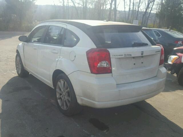 1B3CB5HA8AD584435 - 2010 DODGE CALIBER HE WHITE photo 3