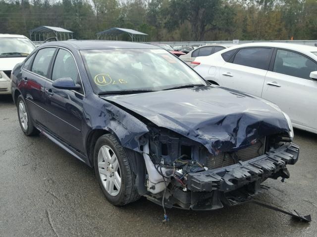 2G1WB5EK4B1150785 - 2011 CHEVROLET IMPALA LT BLUE photo 1