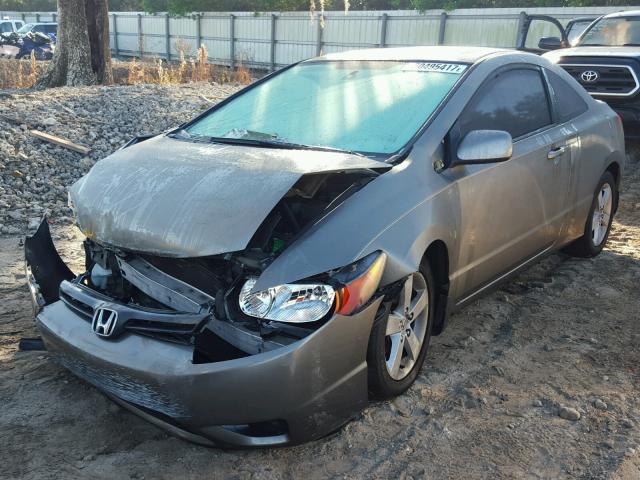 2HGFG12886H571028 - 2006 HONDA CIVIC EX SILVER photo 2