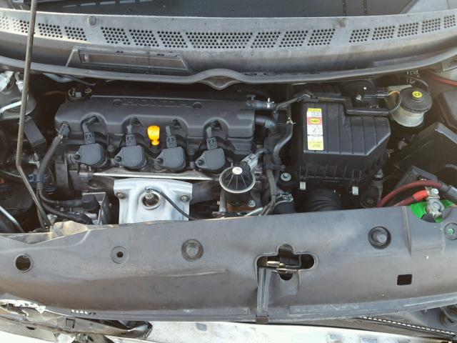 2HGFG12886H571028 - 2006 HONDA CIVIC EX SILVER photo 7