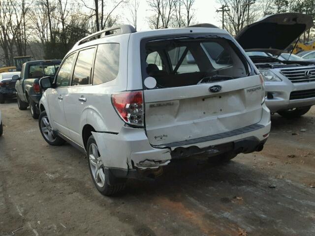 JF2SH64629H776214 - 2009 SUBARU FORESTER 2 WHITE photo 3