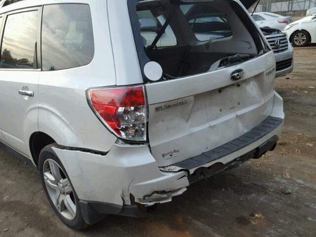 JF2SH64629H776214 - 2009 SUBARU FORESTER 2 WHITE photo 9