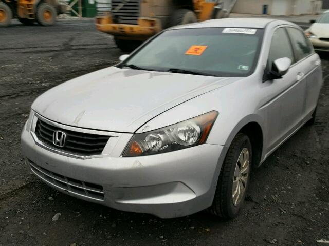 1HGCP2F38AA125962 - 2010 HONDA ACCORD LX SILVER photo 2