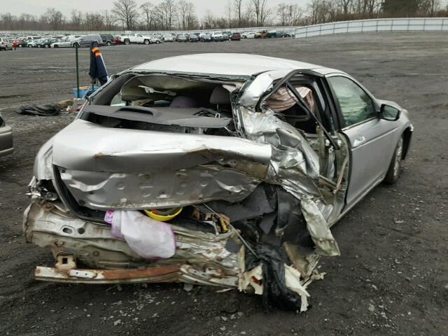 1HGCP2F38AA125962 - 2010 HONDA ACCORD LX SILVER photo 4