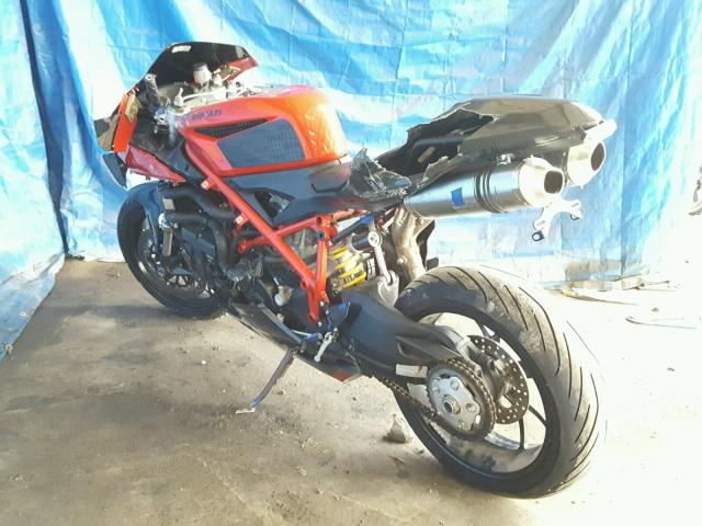 ZDM1XBMV9CB021038 - 2012 DUCATI SUPERBIKE RED photo 3