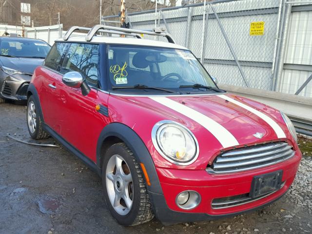 WMWMF33507TU63321 - 2007 MINI COOPER RED photo 1