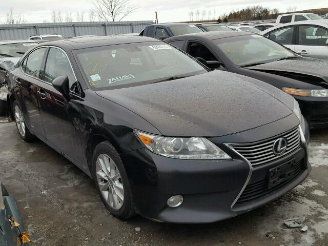 JTHBW1GG5E2042769 - 2014 LEXUS ES 300H BLACK photo 1