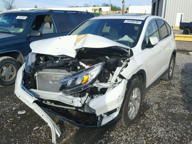 5J6RM3H56GL020849 - 2016 HONDA CR-V EX WHITE photo 2