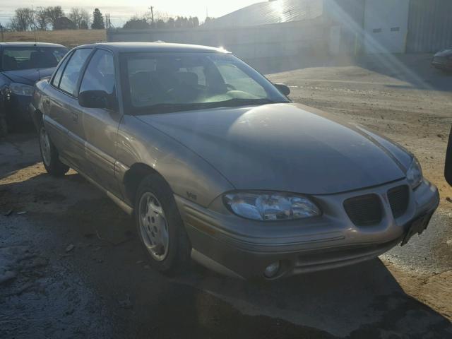 1G2NE52M7VM549672 - 1997 PONTIAC GRAND AM S TAN photo 1