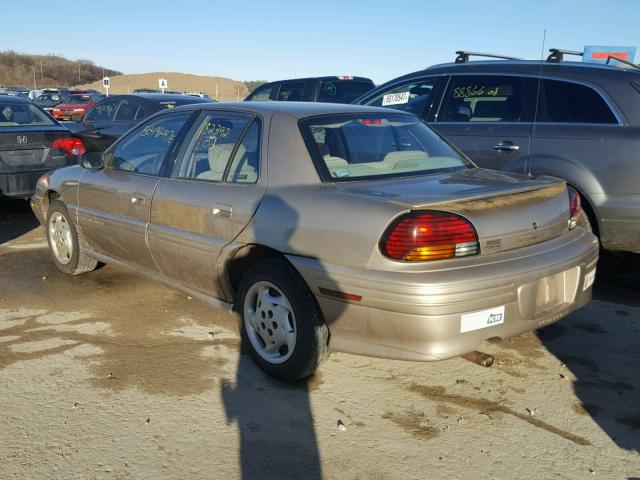 1G2NE52M7VM549672 - 1997 PONTIAC GRAND AM S TAN photo 3